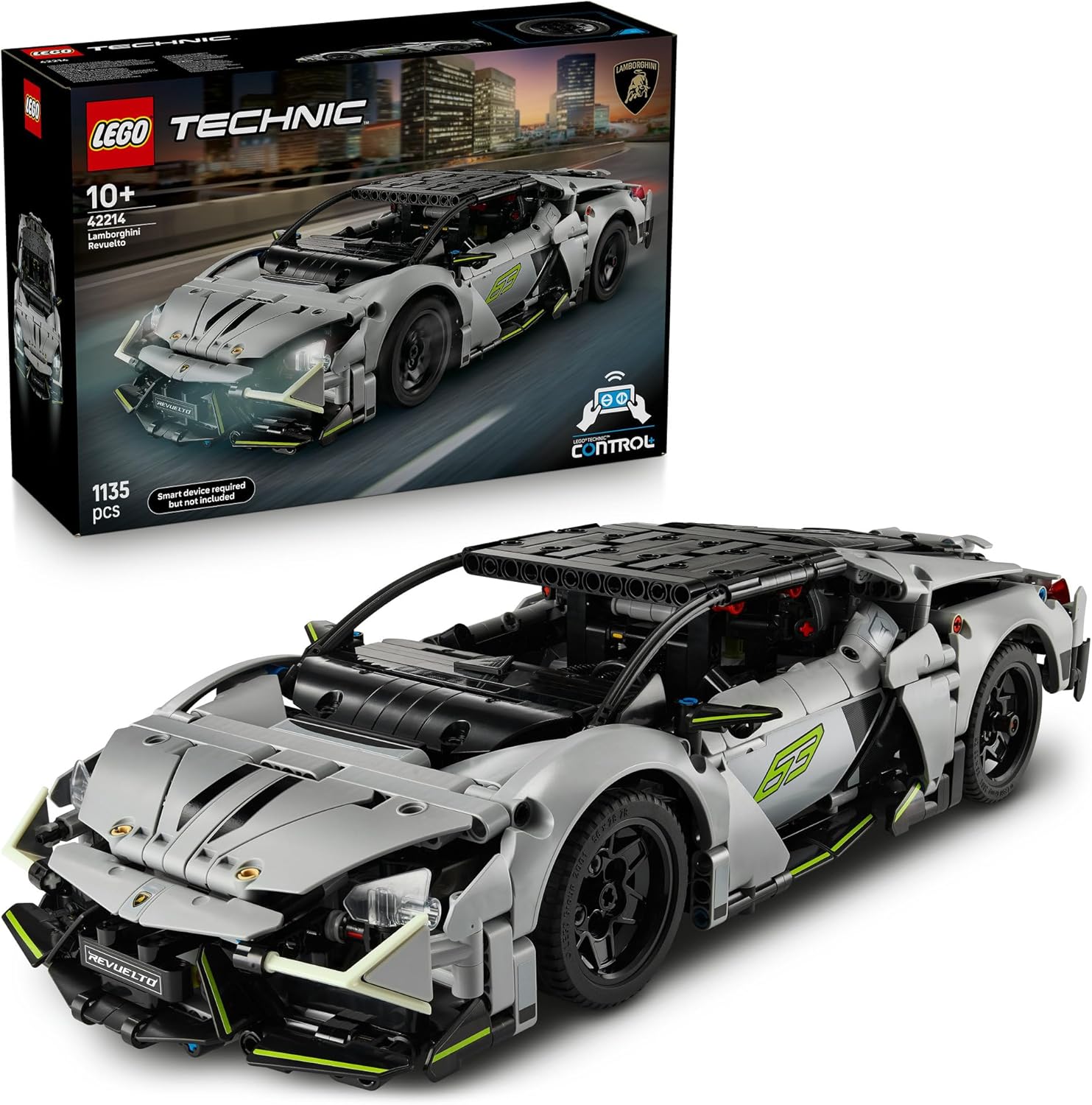 LEGO Technic 42174 Emirates Team New Zealand AC75 Segelyacht mit detailgetreuem Rumpf und Segeln