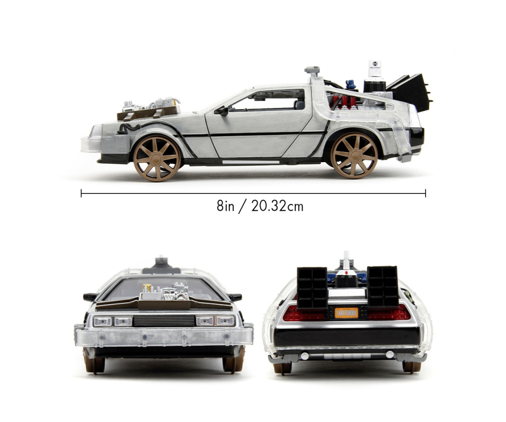Jada Time Machine (Back to the Future 3) 1:24