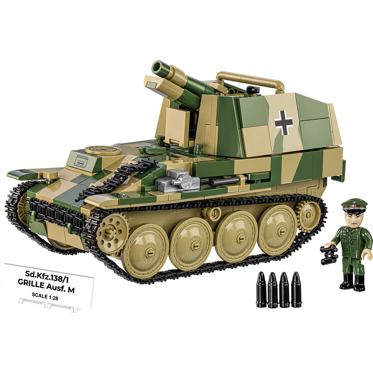 COBI 2665 - SD.KFZ. 138/1 GRILLE AUSF. M - Bild 6 COBI 2665 - SD.KFZ. 138/1 GRILLE AUSF. M - Bild 6