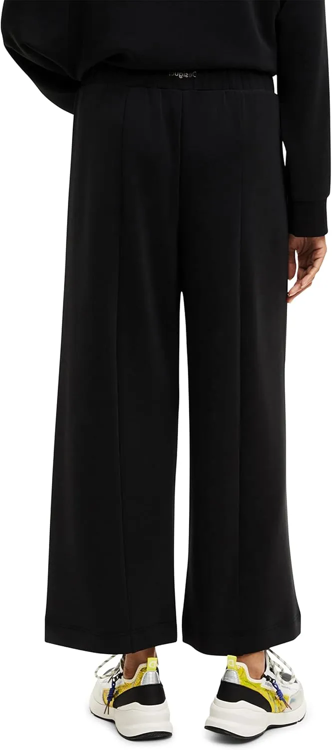 Desigual Damen Hose - Schwarze Harem Pants mit weitem Schnitt 22WWPK032000 GR. S Desigual Damen Hose - Schwarze Harem Pants mit weitem Schnitt 22WWPK032000 GR. S