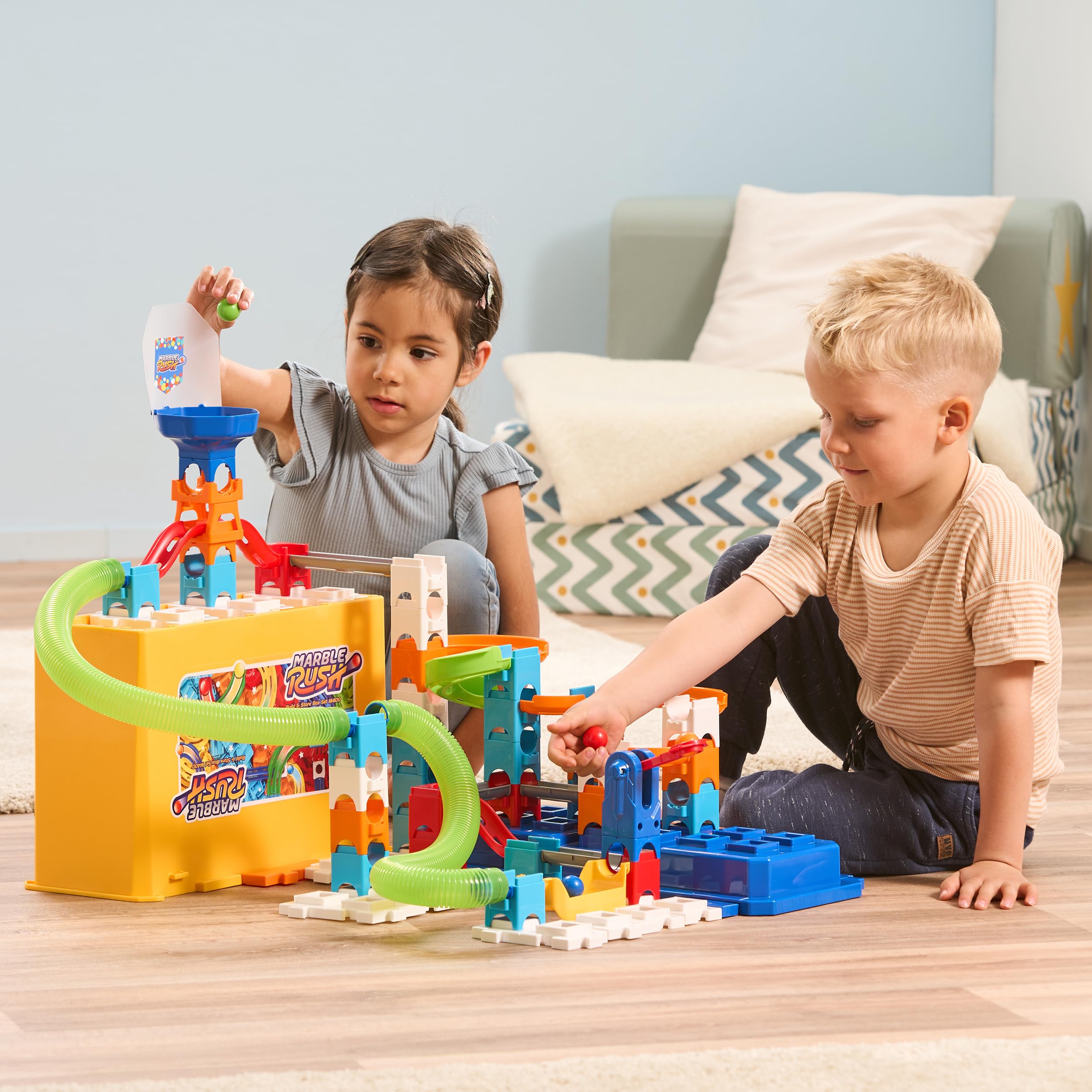 VTech Marble Rush - Build & Store Box Set M400 80571704 Junge, Kind, Männlich, Person, Abspielen