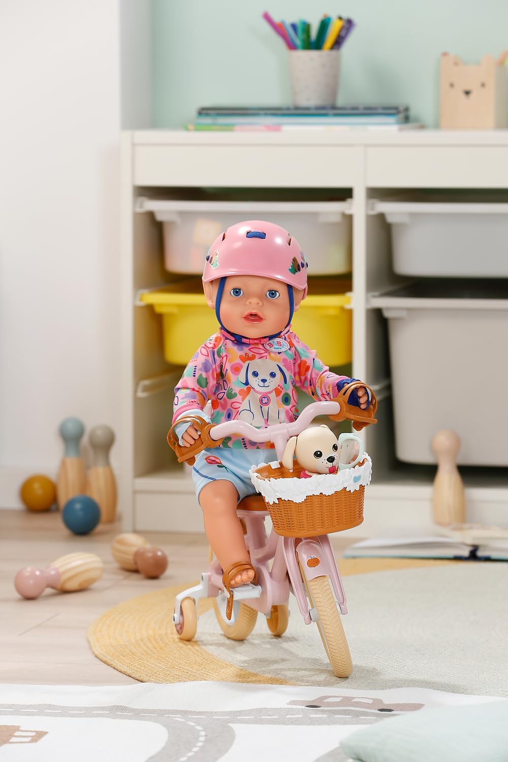BABY born® Fahrrad mit Welpen Lucky