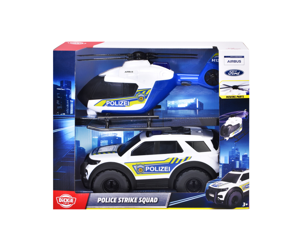 Dickie Toys Police Strike Squad