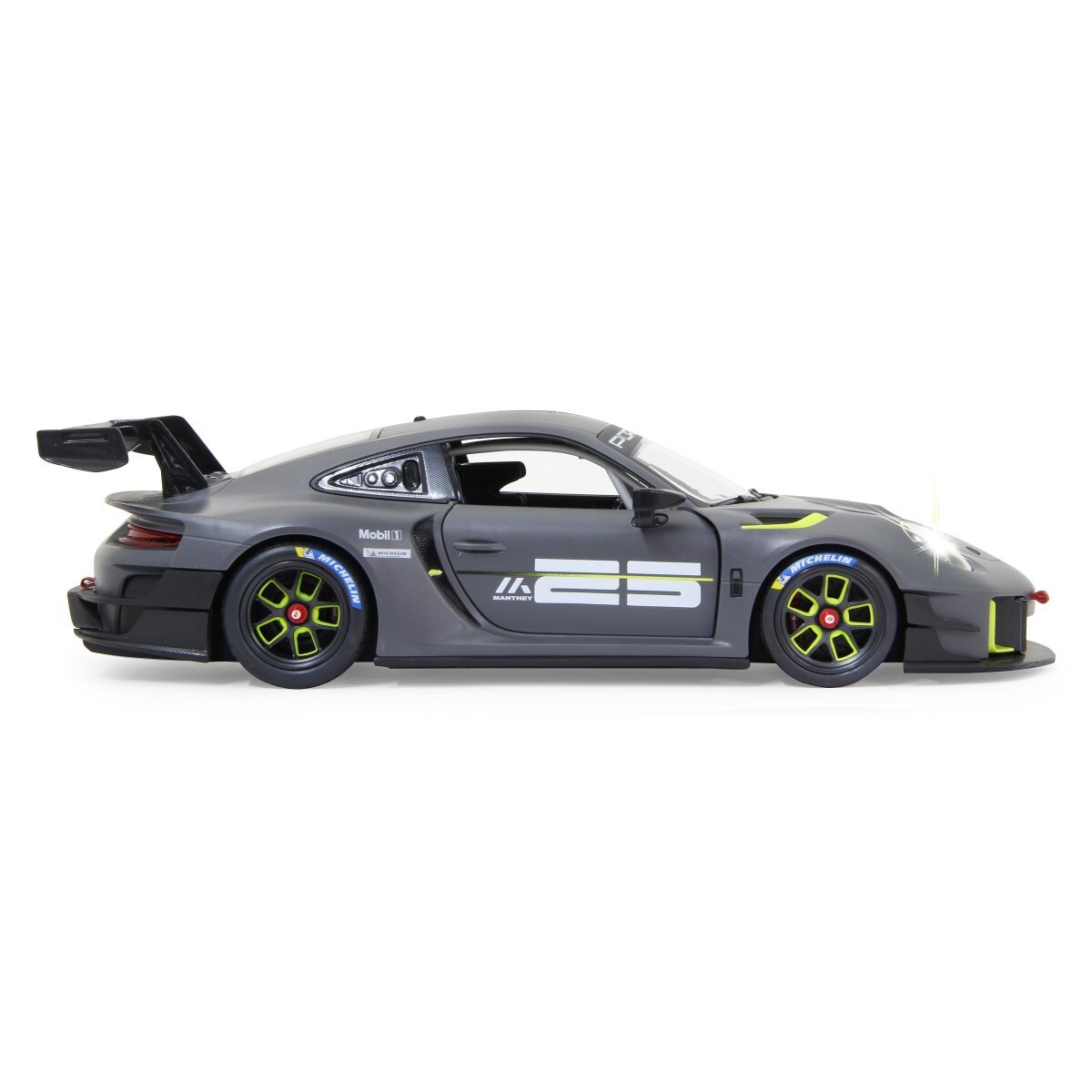 JAMARA Porsche 911 GT2 RS Clubsport 25 1:14 grau 2,4GHz Tür manuell ab 6 Jahren