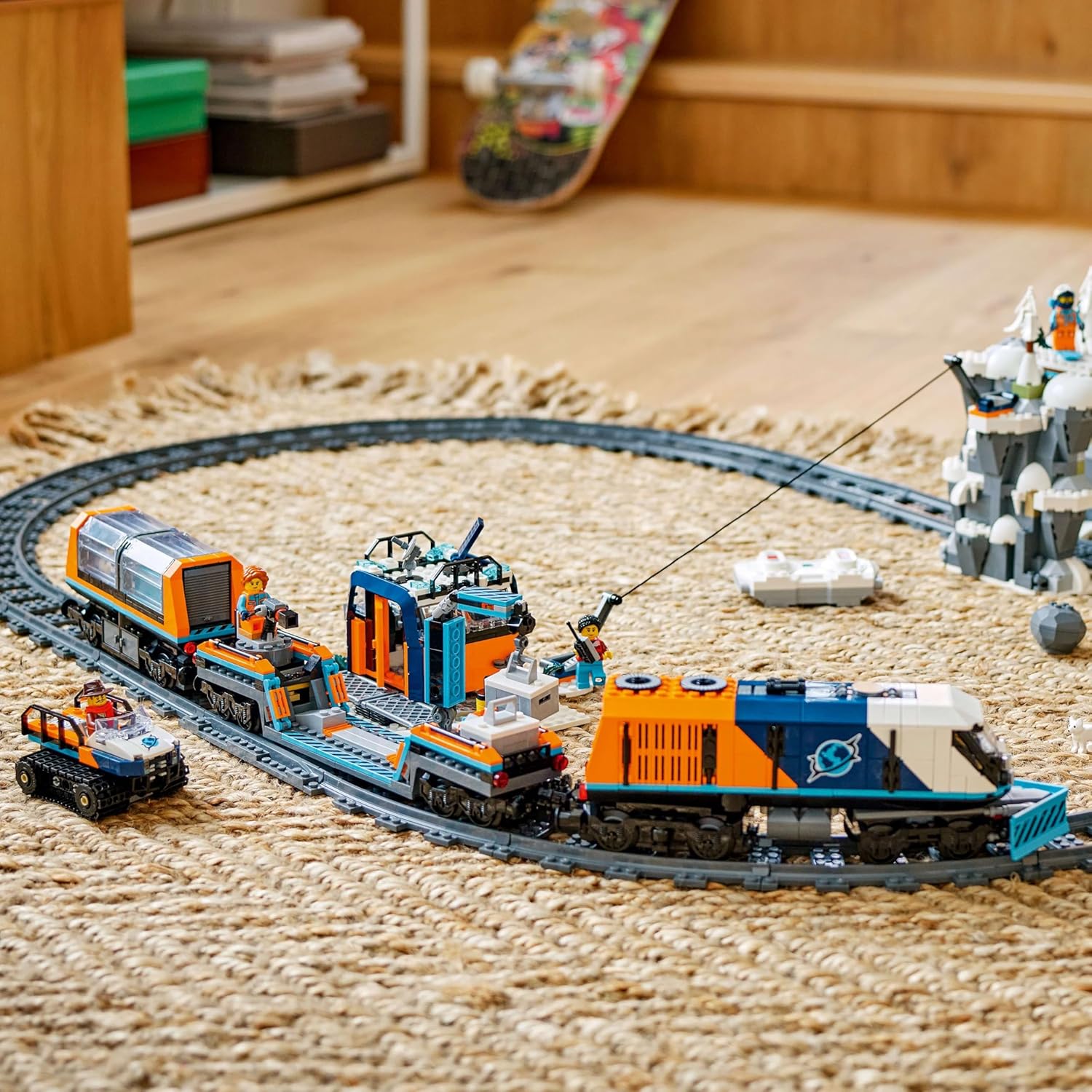 LEGO® City 60470 Arktis Polarexpress Spielzeug, Lego-Set, Zug, Transport, Fahrzeug