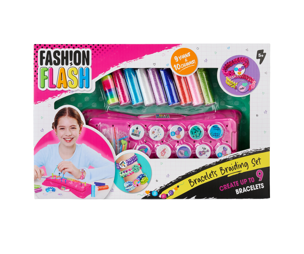 Simba Fashion Bunte Ambänder Flechtset Simba Fashion Bunte Ambänder Flechtset