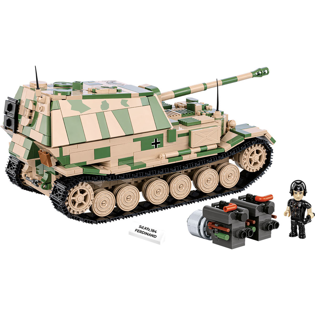 COBI 2583 - SD.KFZ. 184 Ferdinand Maßstabb 1:28) - Bild 6 COBI 2583 - SD.KFZ. 184 Ferdinand Maßstabb 1:28) - Bild 6