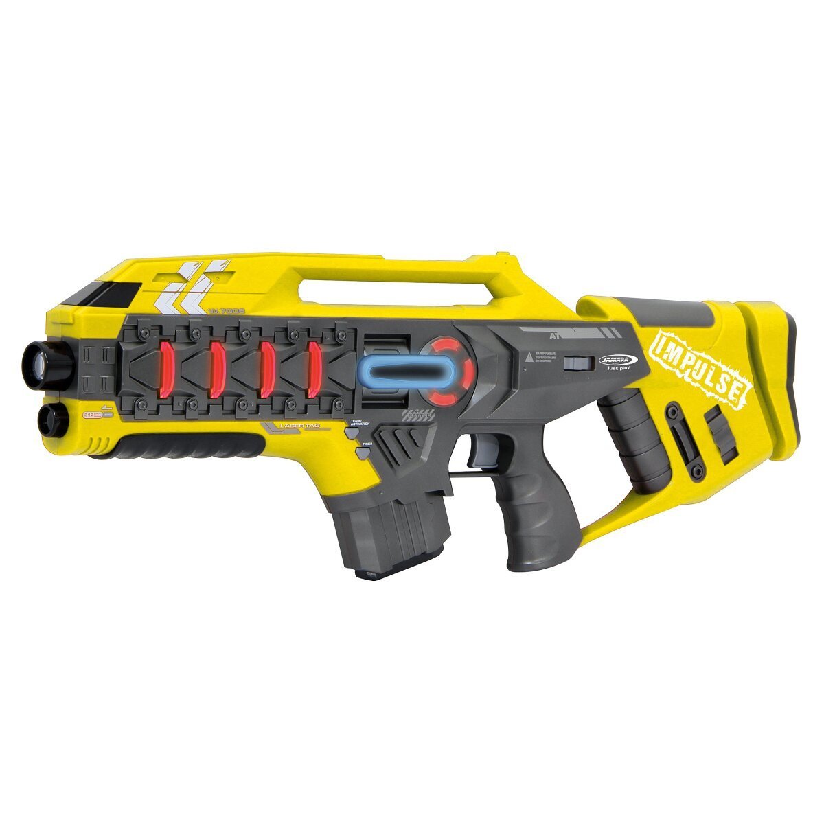 JAMARA Impulse Laser Gun Rifle Set gelb/rot ab 8 Jahren JAMARA Impulse Laser Gun Rifle Set gelb/rot ab 8 Jahren