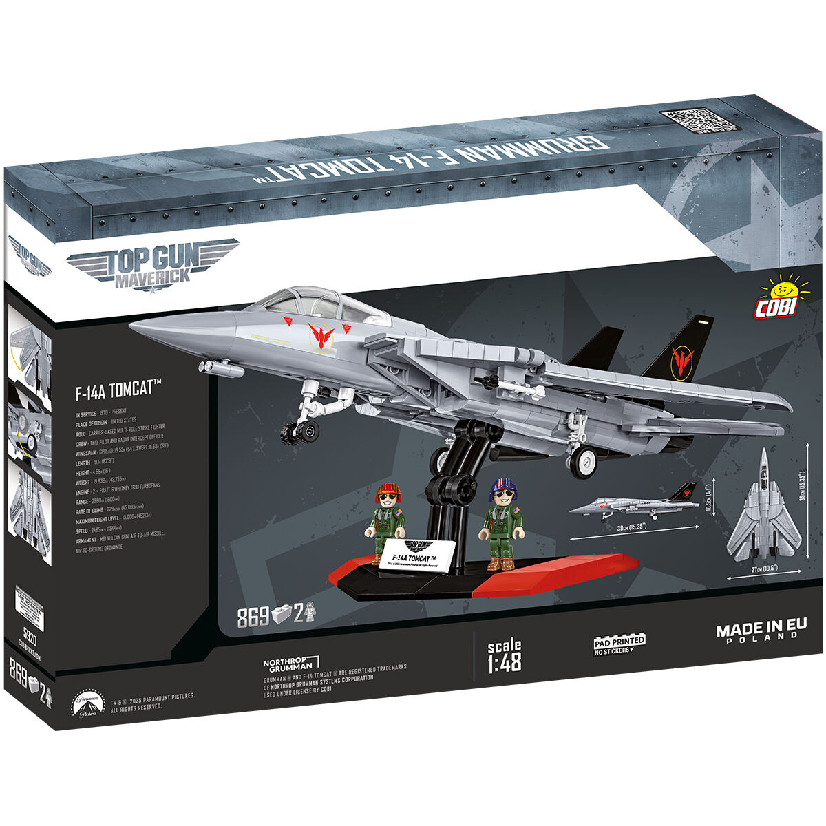 COBI 5920 - Grumman F-14 TOMCAT - Bild 2 COBI 5920 - Grumman F-14 TOMCAT - Bild 2