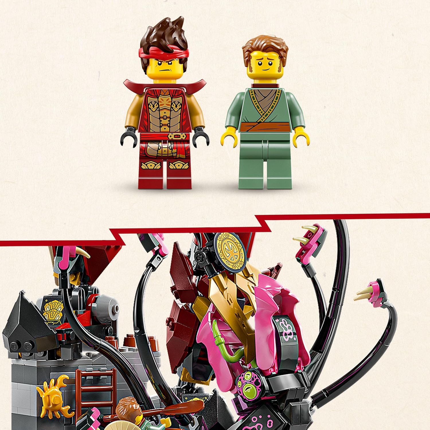 LEGO® NINJAGO® Der Feuerritter Mech 71846 Person, Samurai