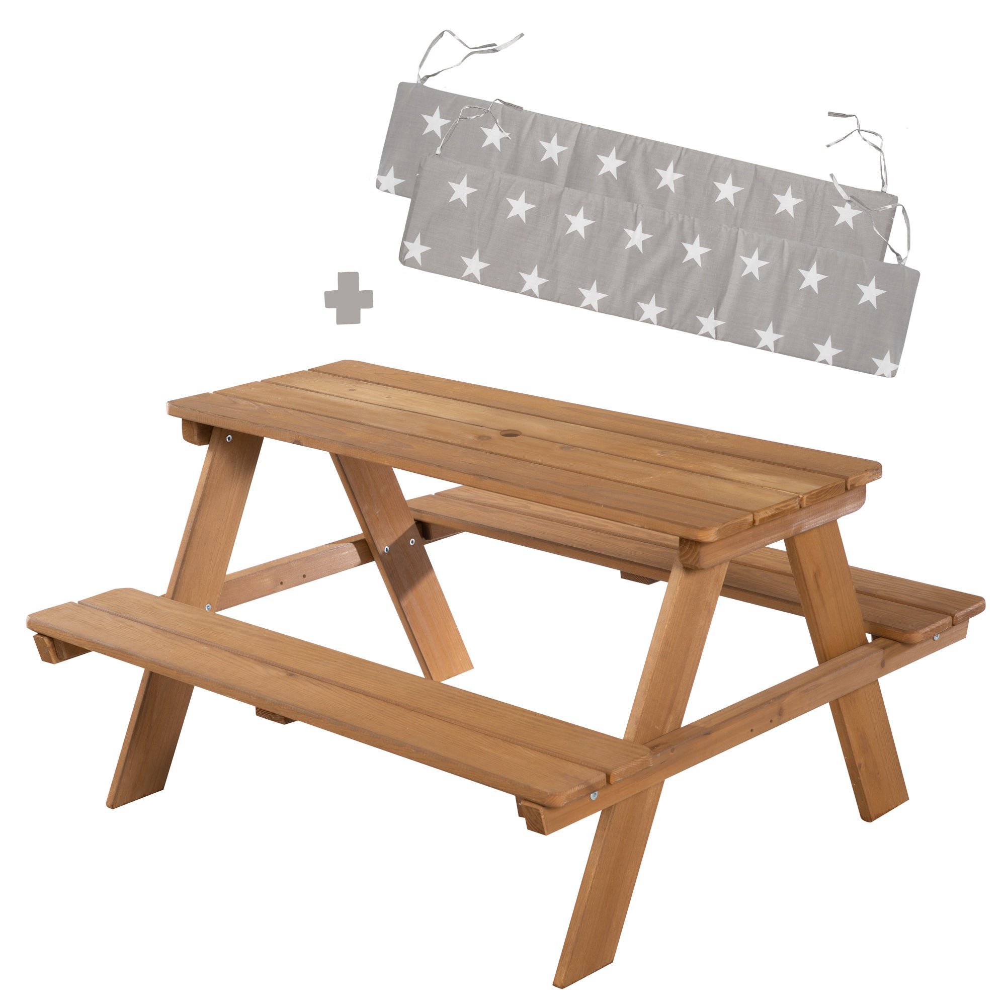 Roba 456001TE Kindersitzgarnitur Outdoor +, teak teakholz farben - Produktbild 8