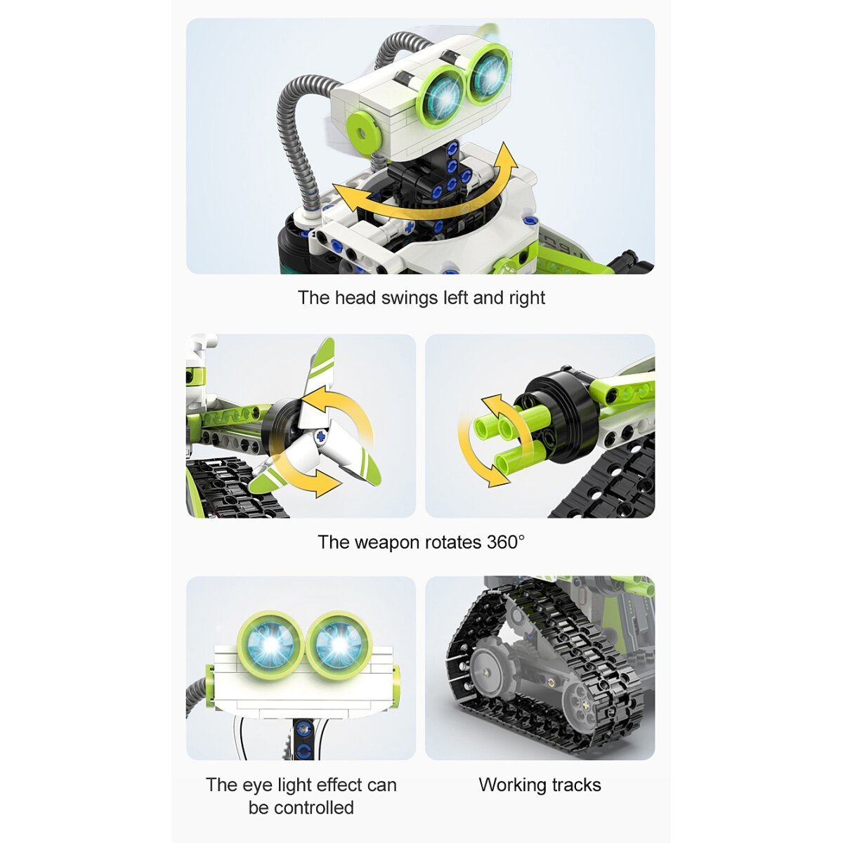 JAMARA CaDA I.Bot Code Robot 1:12 2,4GHz Bricks ab 6 Jahren