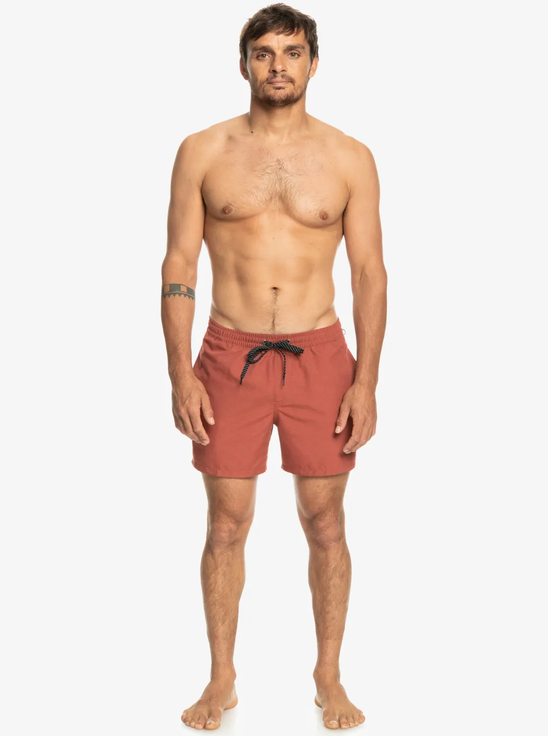 Quiksilver Everyday Deluxe 15" - Schwimmshorts für Männer Rotbraun GR. S