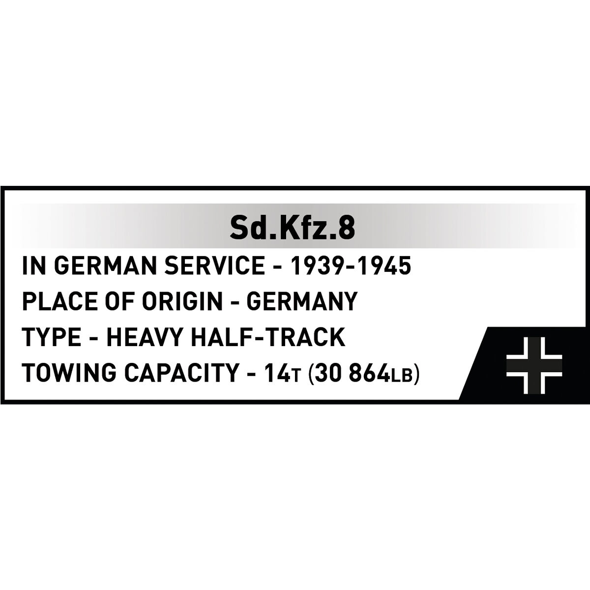 COBI 3143 - SD.KFZ.8 UND 8.8 CM FLAK 36 - Bild 15 COBI 3143 - SD.KFZ.8 UND 8.8 CM FLAK 36 - Bild 15