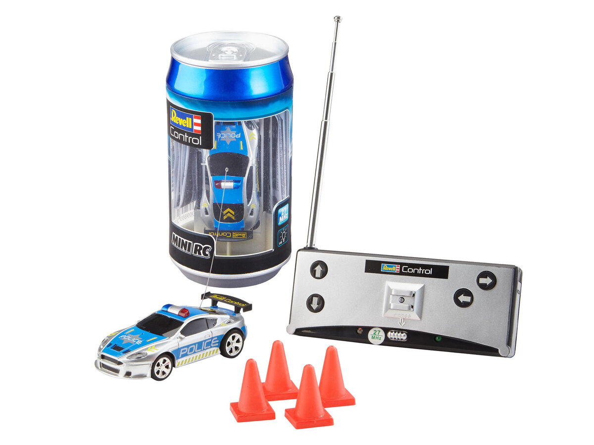Revell 23559 Mini RC Car Police Revell Control Ferngesteuertes Auto Revell, 23559, Mini, RC, Car, Police, Revell, Control, Ferngesteuertes, Auto, Kann, Zinn, Maschine, Rad, Leichtmetallrad