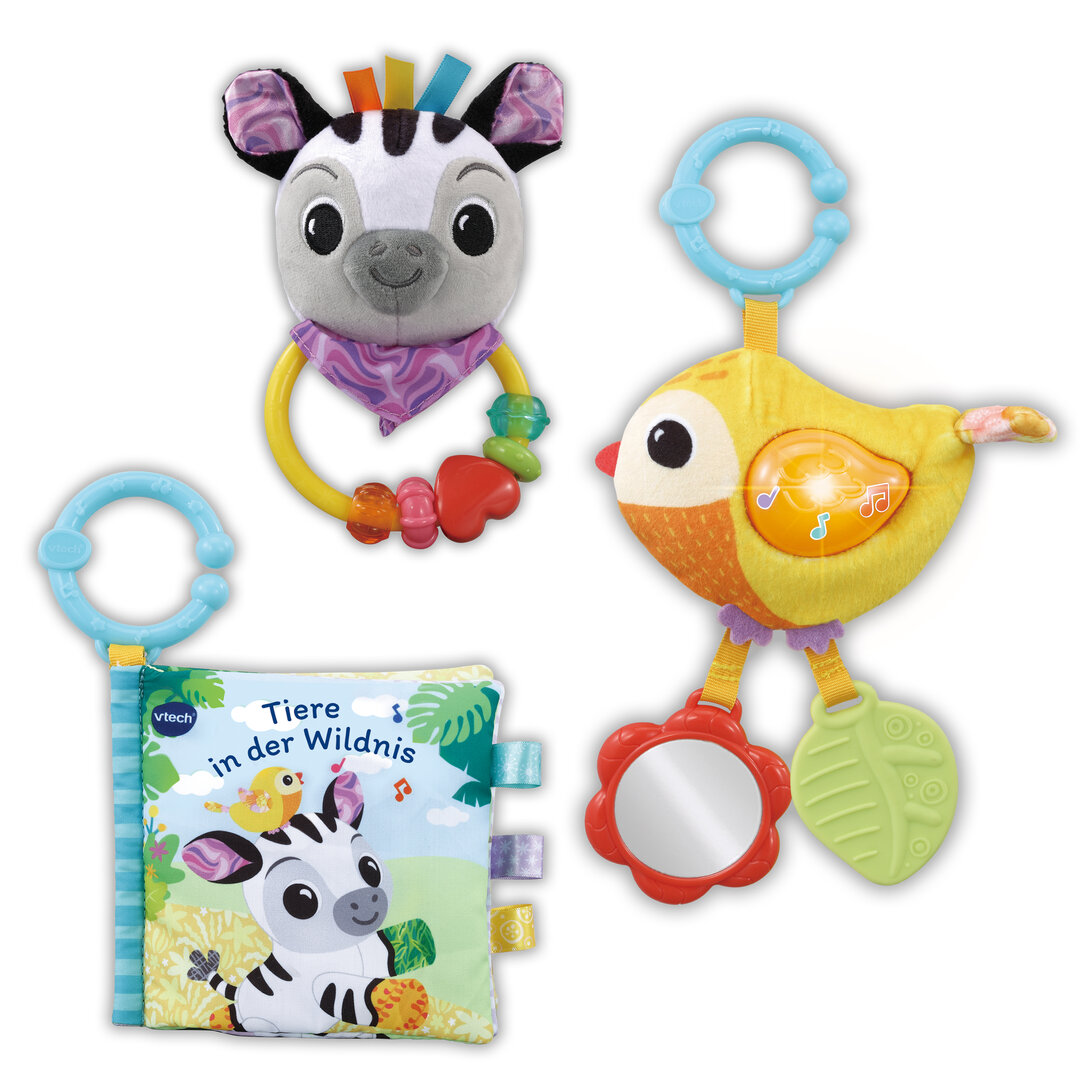 VTech Babys Tierfreunde-Geschenkset 80-562504 VTech, Babys, Tierfreunde-Geschenkset, 80-562504, Spielzeug, Rassel