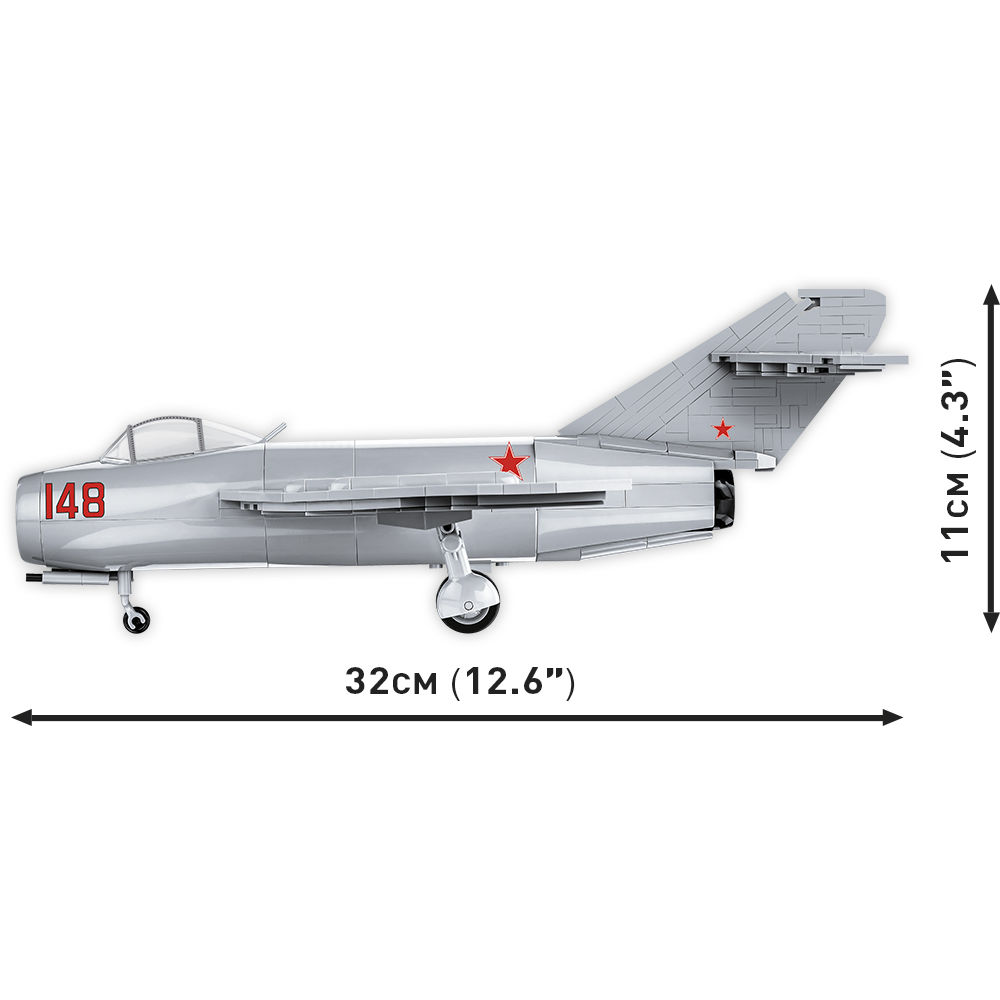 COBI 2416 - MIG-15 "FAGOTT" - Bild 4 COBI 2416 - MIG-15 "FAGOTT" - Bild 4