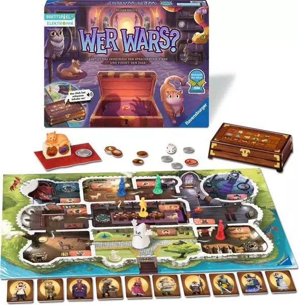 Ravensburger, Kinderspiel, 23494Wer, war's? Ravensburger Kinderspiel 23494Wer war's?