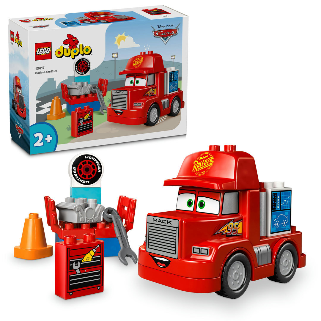 LEGO 10417 Mack beim Rennen Spielzeug