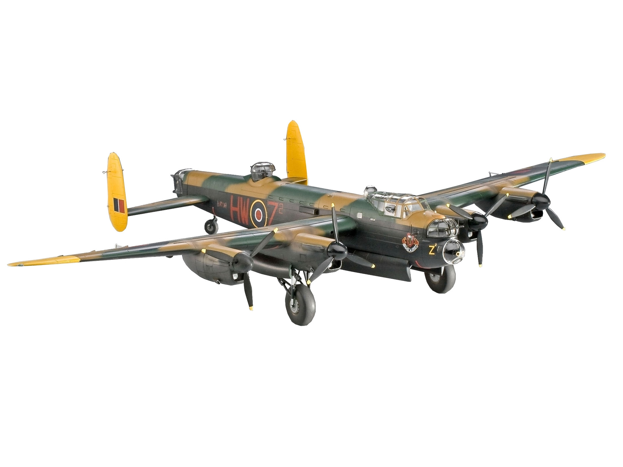 Revell 04300 Lancaster Mk.I/III Modellbausatz Flugzeug, Fahrzeug, Kampfflugzeug, Bomber