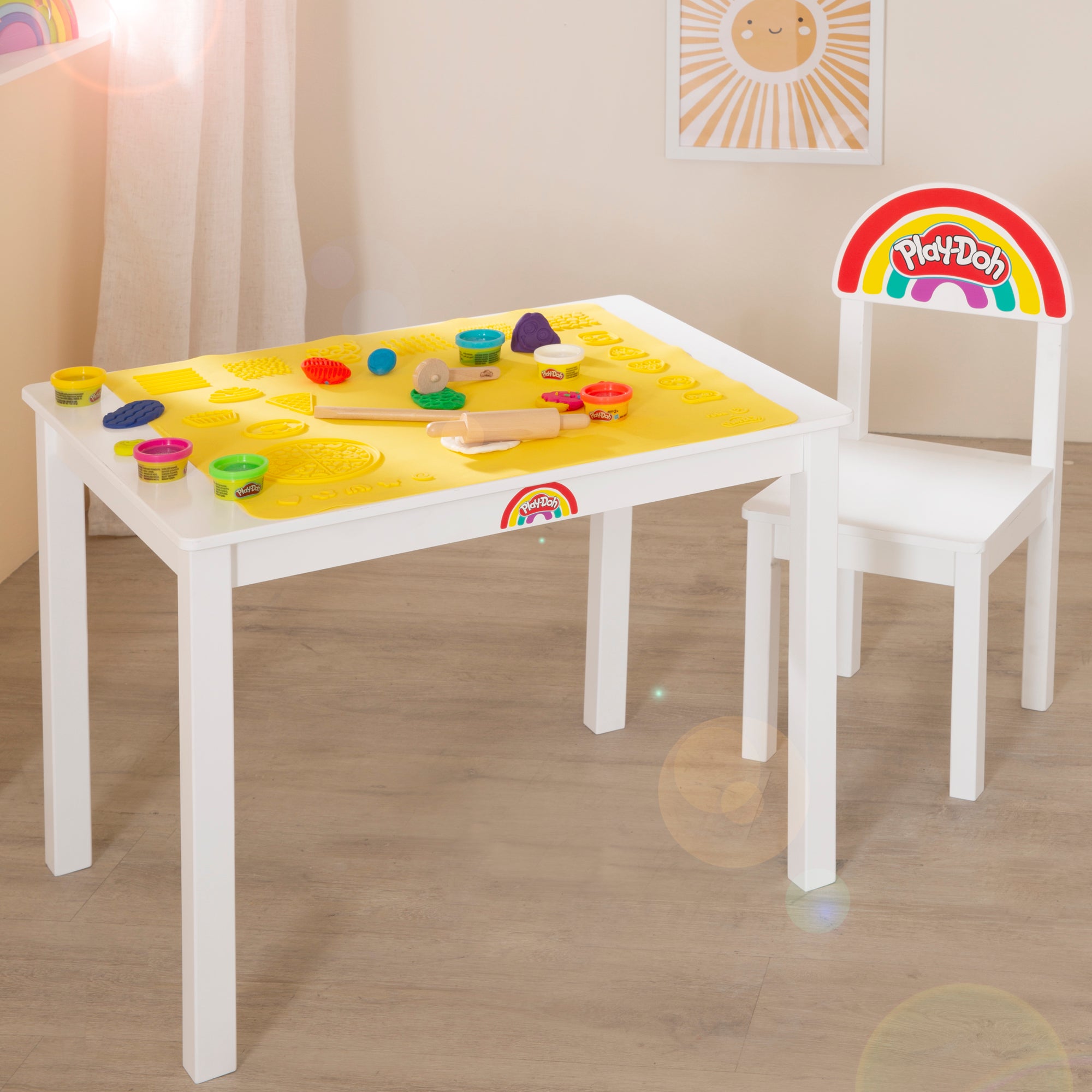 Roba 450016PD1ZU Sitzgruppen-Set roba x Play-Doh weiß – Spielmöbel - Bild 4 Roba 450016PD1ZU Sitzgruppen-Set roba x Play-Doh weiß – Spielmöbel - Produktbild 4