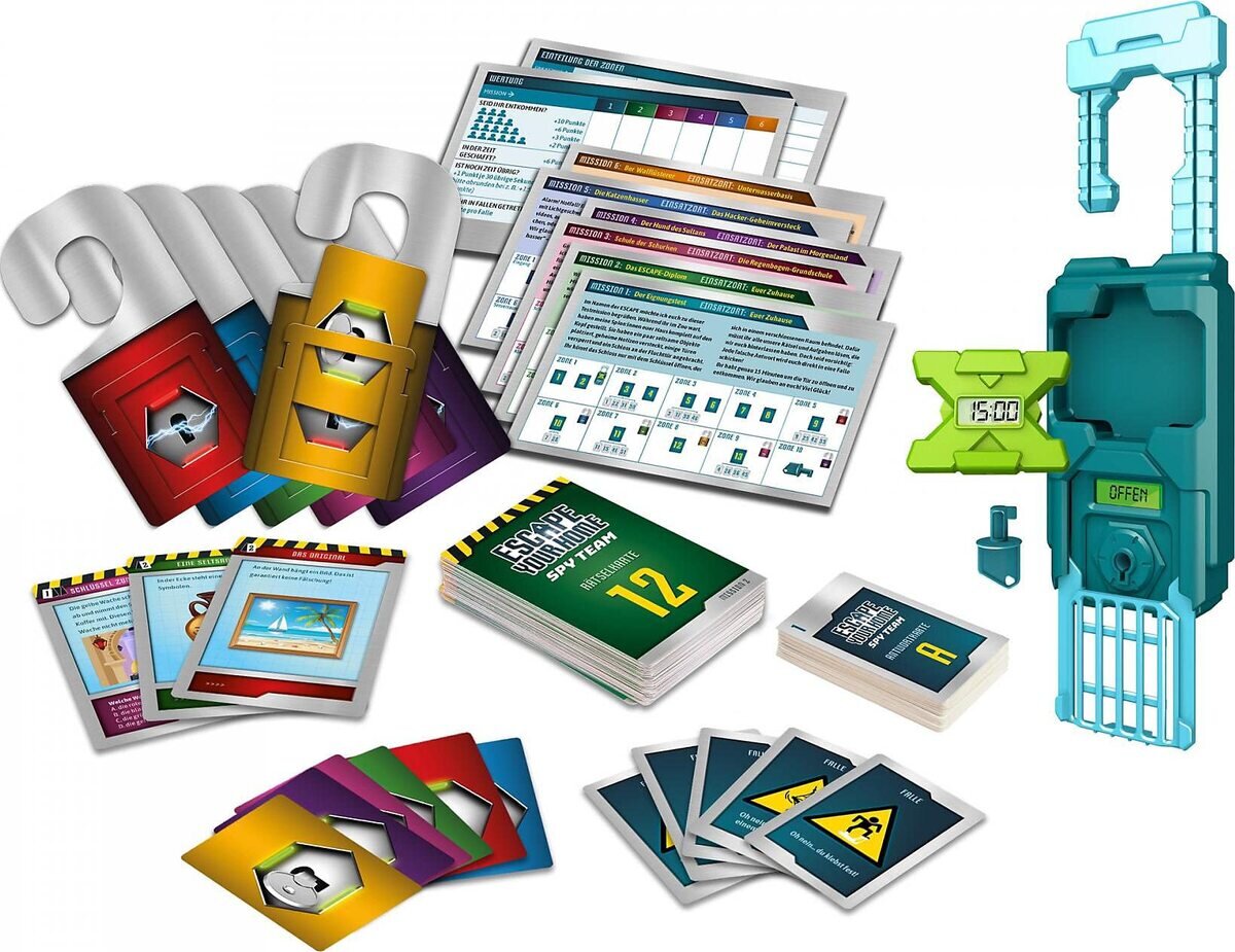 Noris Escape Your Home - Gesellschaftsspiel mit Timer 606101975 Noris Escape Your Home - Gesellschaftsspiel mit Timer 606101975