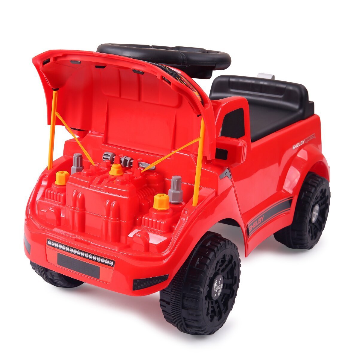 JAMARA Rutscher Shelby Ford F-150 Raptor mit Anhänger rot ab 18 Monaten JAMARA Rutscher Shelby Ford F-150 Raptor mit Anhänger rot ab 18 Monaten