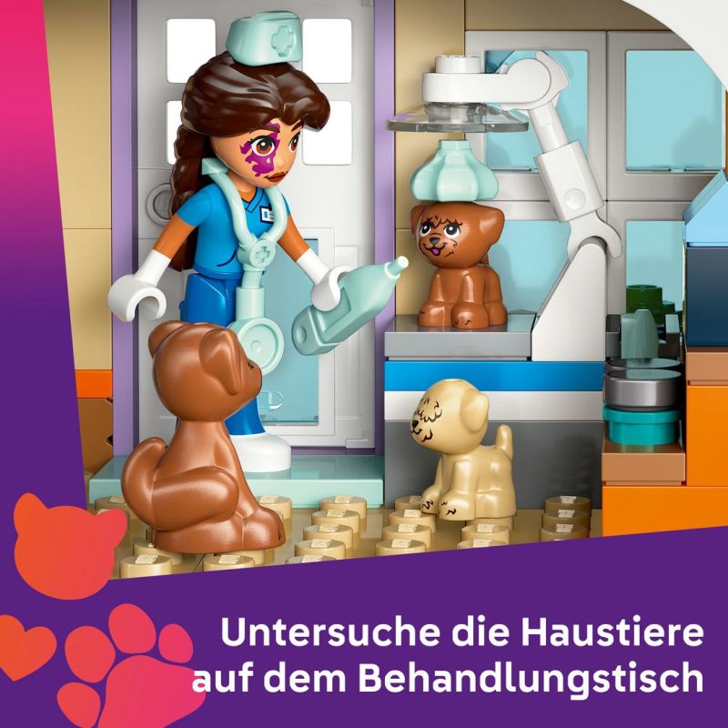 LEGO® Friends 42651 Tierarztpraxis für Pferde und