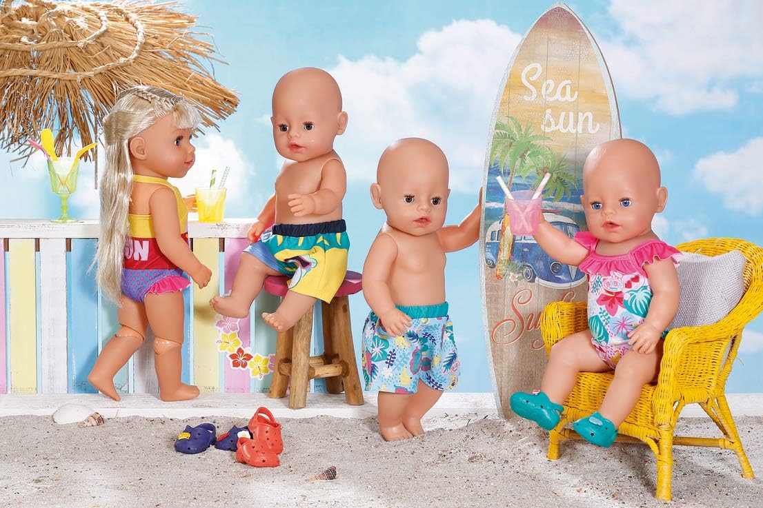 BABY born® Holiday Badeshorts, sort.