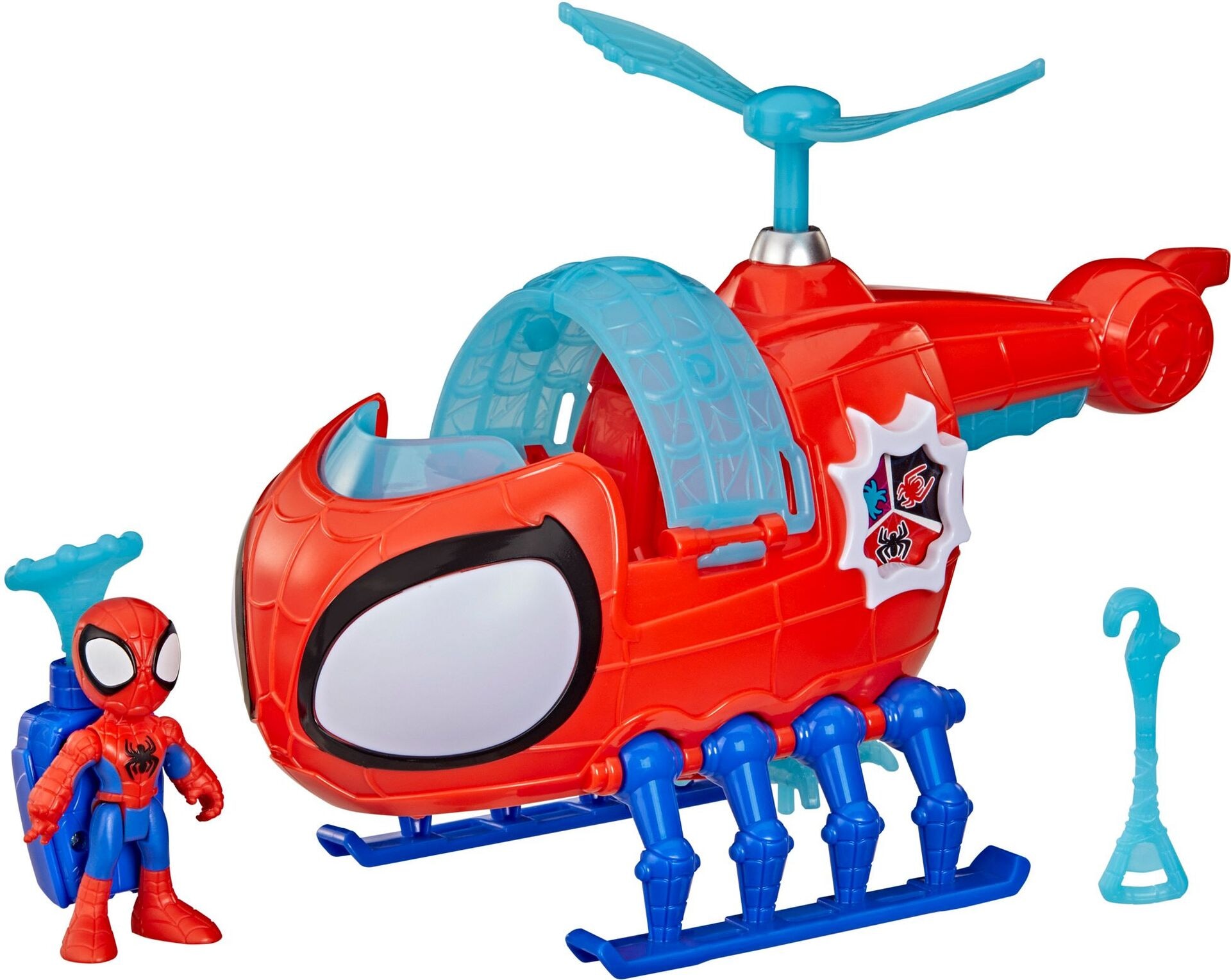 Spidey and his amazing Friends Team Spidey Copter - Hasbro - HASBRO G19695L0 Produktfoto - Hasbro - Spidey and his amazing Friends Team Spidey Copter - Modell HASBRO G19695L0