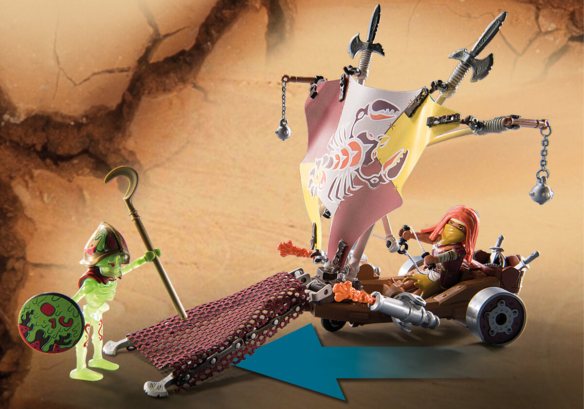 PLAYMOBIL 71026 Sal'ahari Sands - Dünensurfer Maschine, Rad, Person