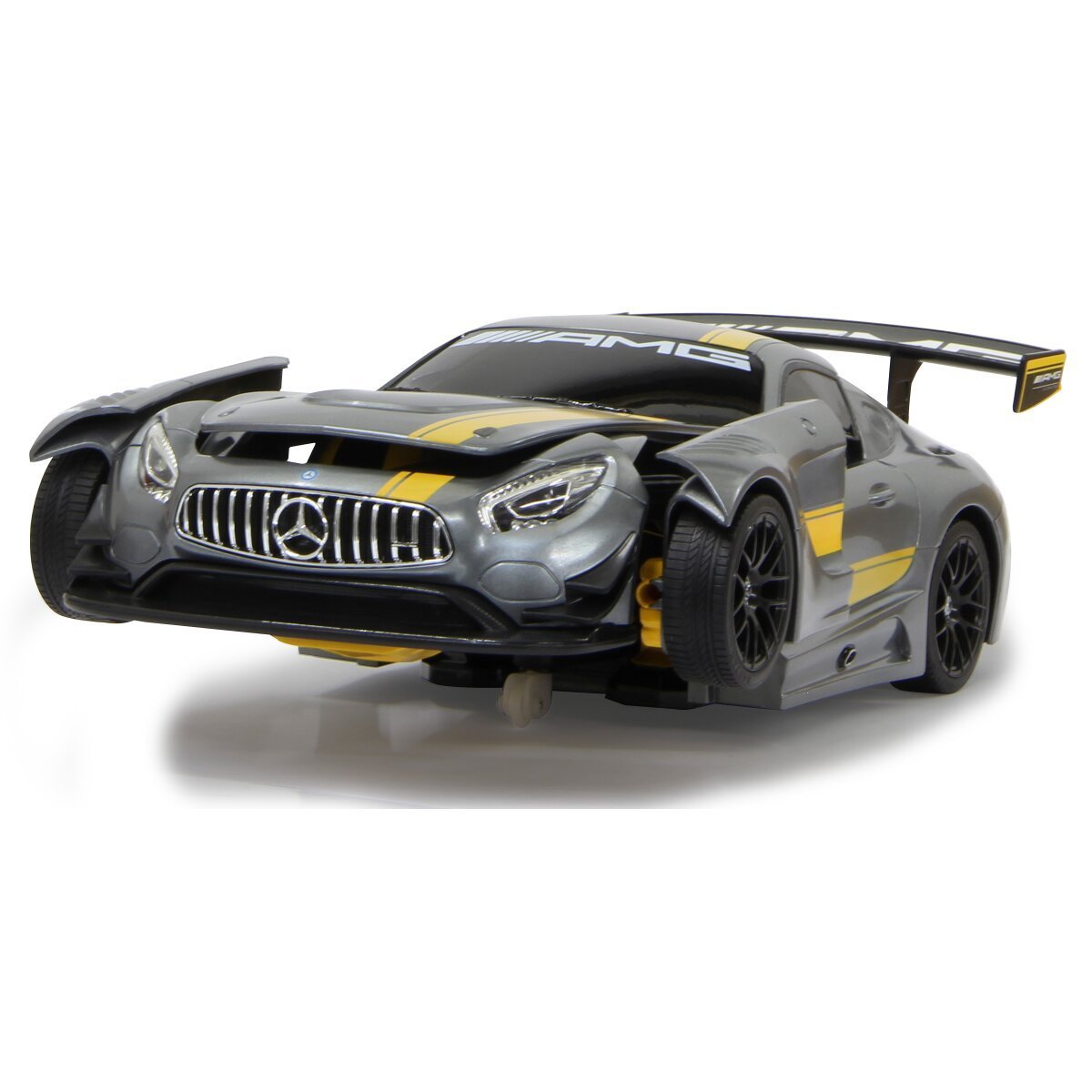 JAMARA Mercedes-AMG GT3 1:14 grau 2,4GHz transformable ab 8 Jahren