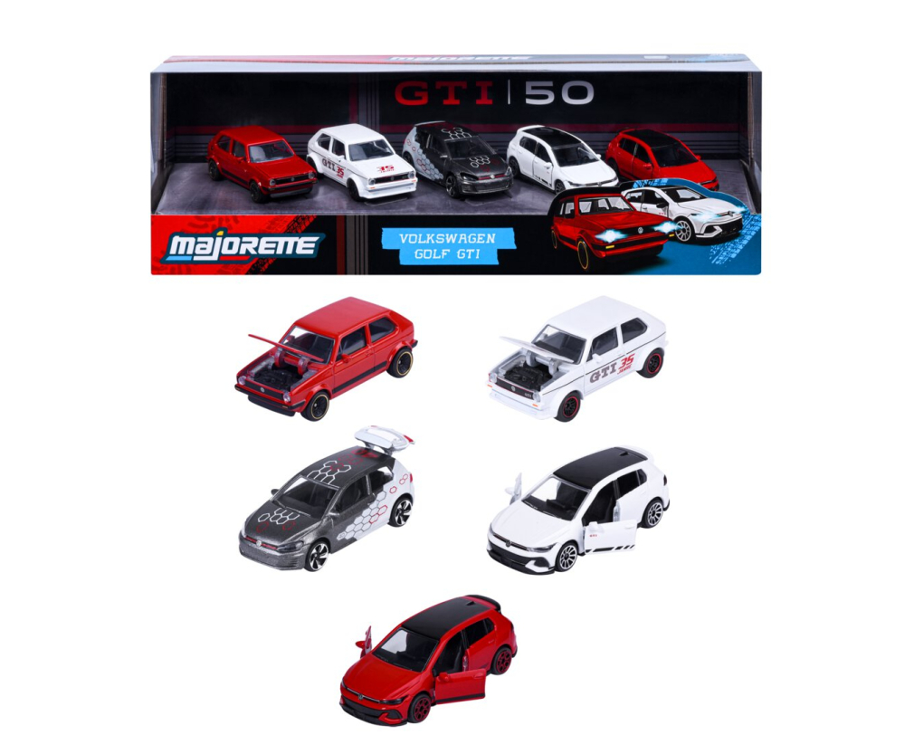 Majorette Golf GTI 5 pieces Giftpack Majorette Golf GTI 5 pieces Giftpack