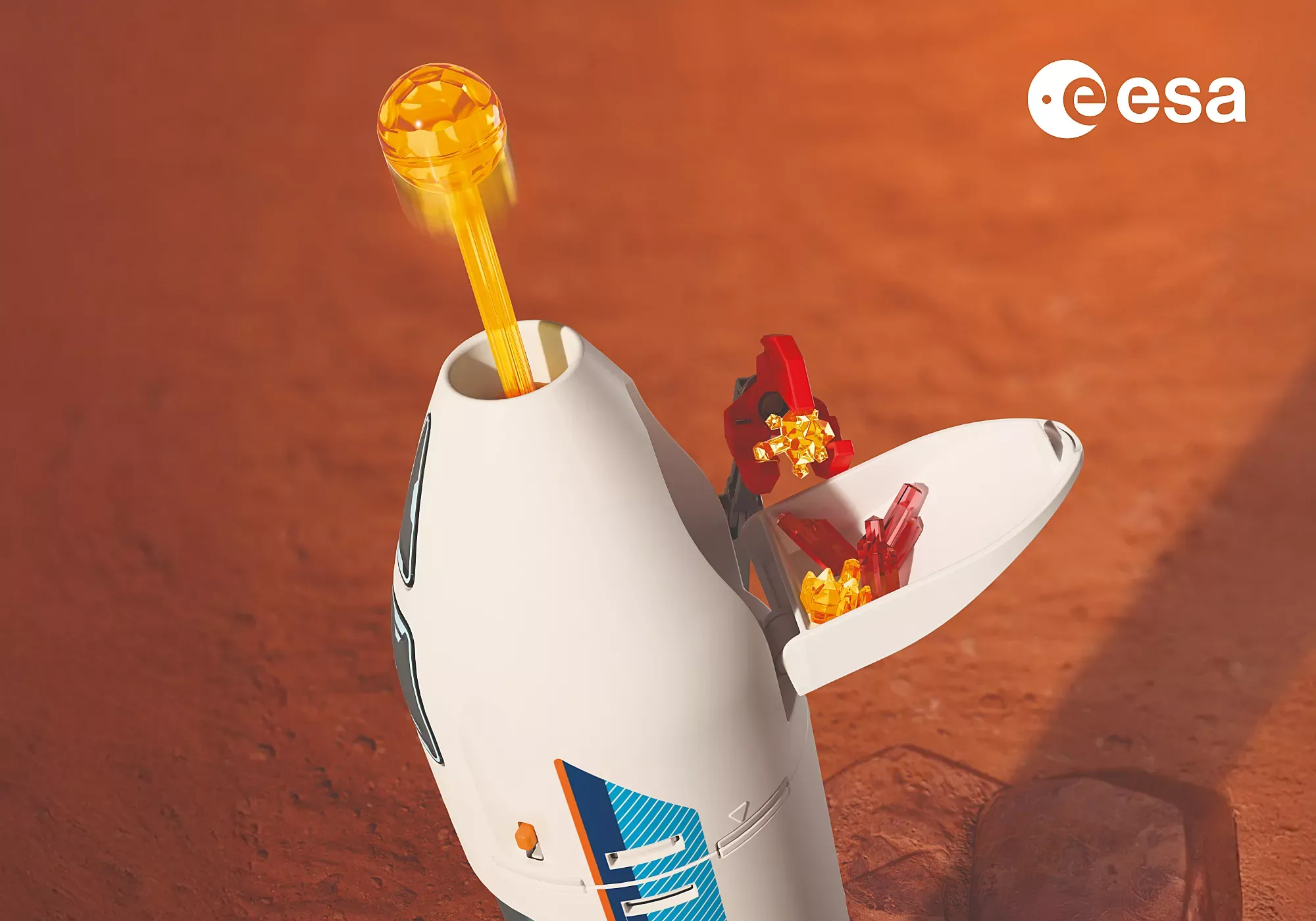 PLAYMOBIL® 72011 ESA: Mars-Forschungsrakete PLAYMOBIL® 72011 ESA: Mars-Forschungsrakete