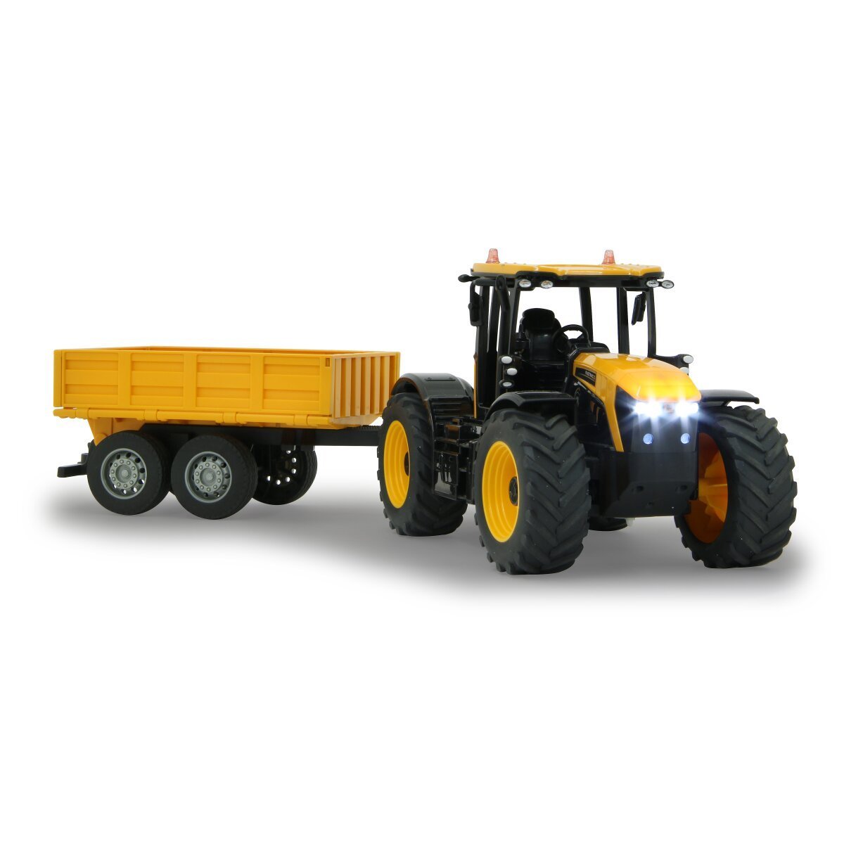JAMARA JCB Fastrac Traktor mit Kippanhänger 1:24 2,4GHz ab 6 Jahren