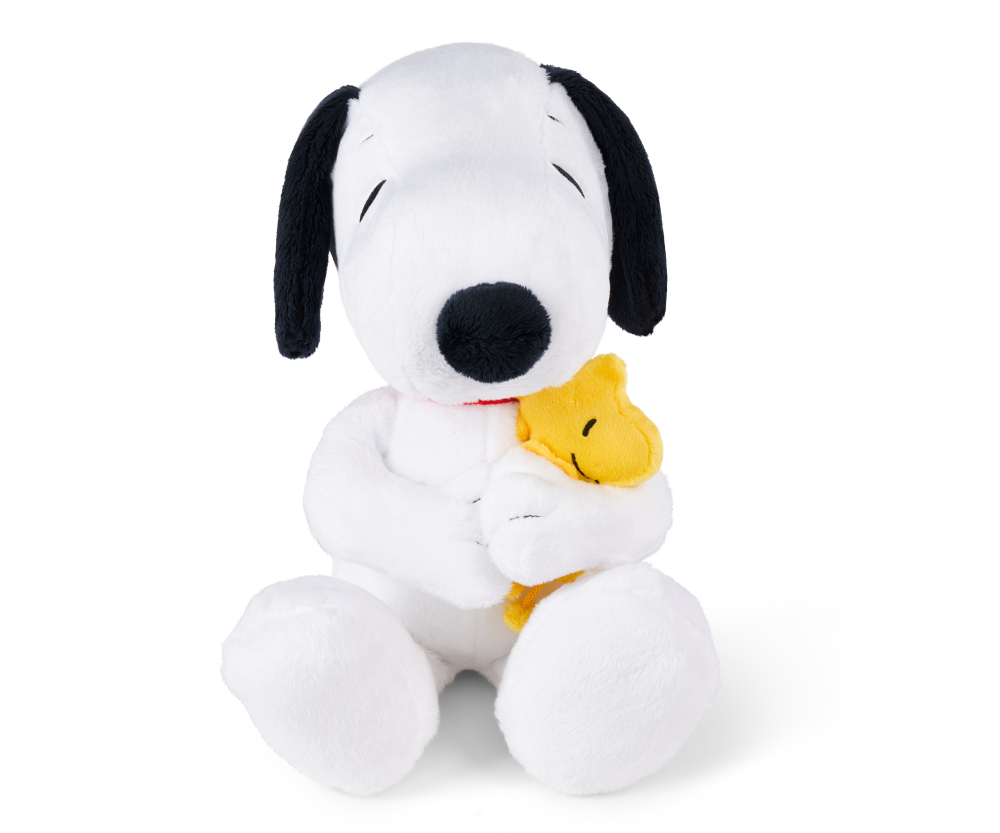 Simba Peanuts - Snoopy sitzend mit Woodstock Simba Peanuts - Snoopy sitzend mit Woodstock