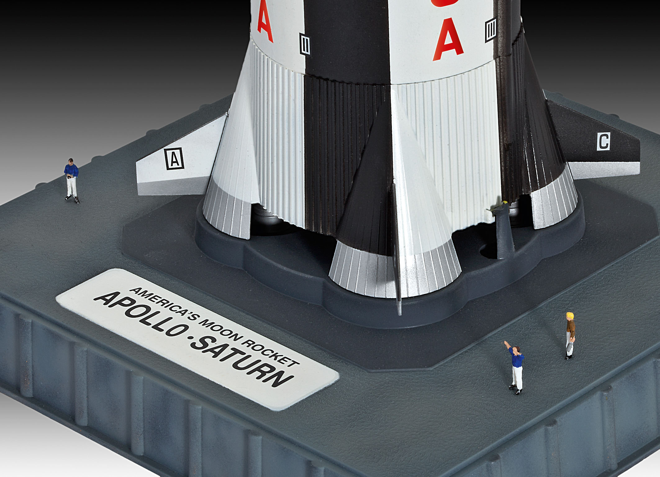 Revell 04909 Apollo Saturn V Modellbausatz Person