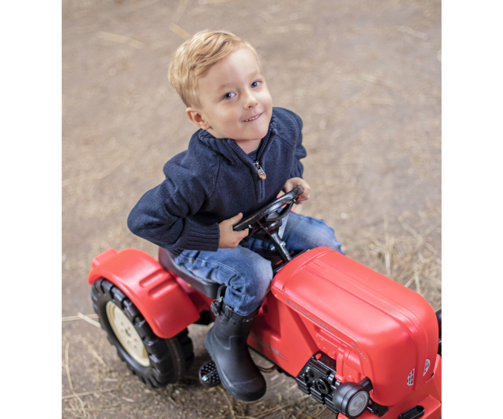 BIG Porsche Diesel Junior Kindertraktor