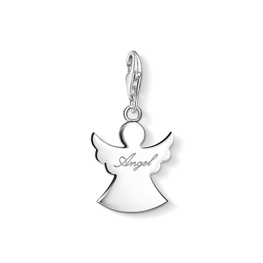 Thomas Sabo Anhänger Charm-Club Schutzengel 925 Sterling Silber Blank 0871-001-12 Thomas, Sabo, Anhänger, Charm-Club, Schutzengel, 925, Sterling, Silber, Blank, 0871-001-12, Zubehor, Ohrring, Schmuck