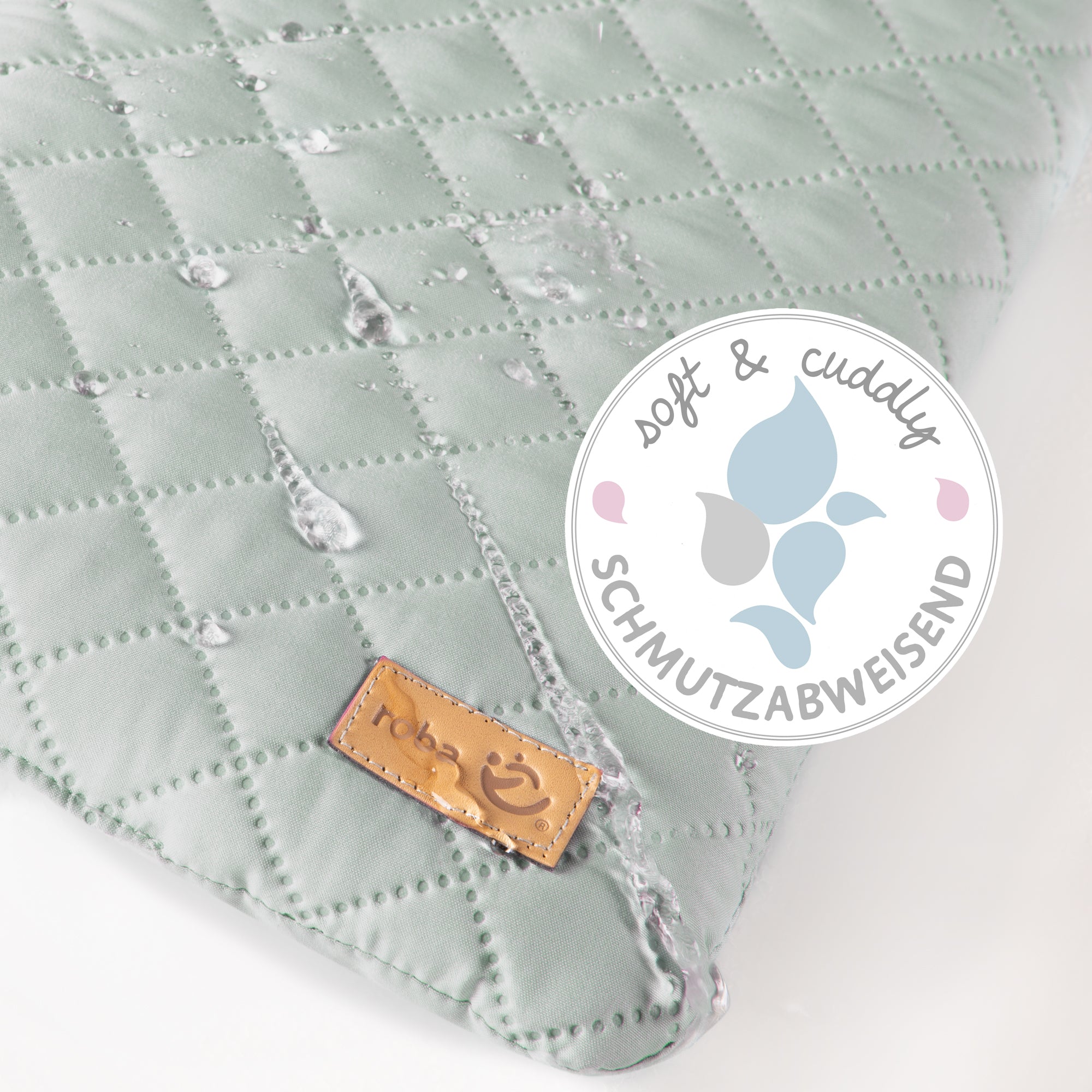 Roba 202500WEV241 Laufgitter 6-eckig Frosty green weiß - Bild 4 Roba 202500WEV241 Laufgitter 6-eckig Frosty green weiß - Produktbild 4