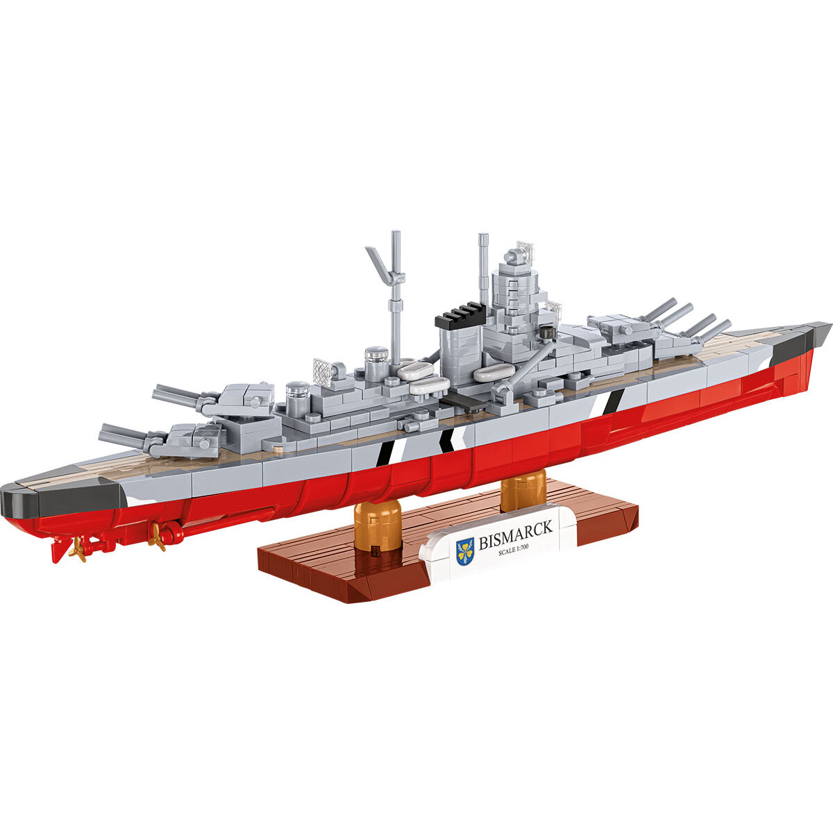 COBI 4854 - WWII - Battleship Bismarck - Maßstab 1:7 - Bild 6