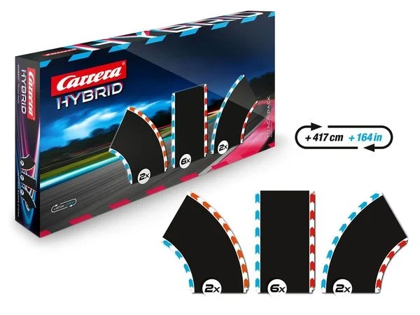 Carrera HYBRID Track Pack 1 - Streckenerweiterung 10-tlg. 50052001 Carrera HYBRID Track Pack 1 - Streckenerweiterung 10-tlg. 50052001