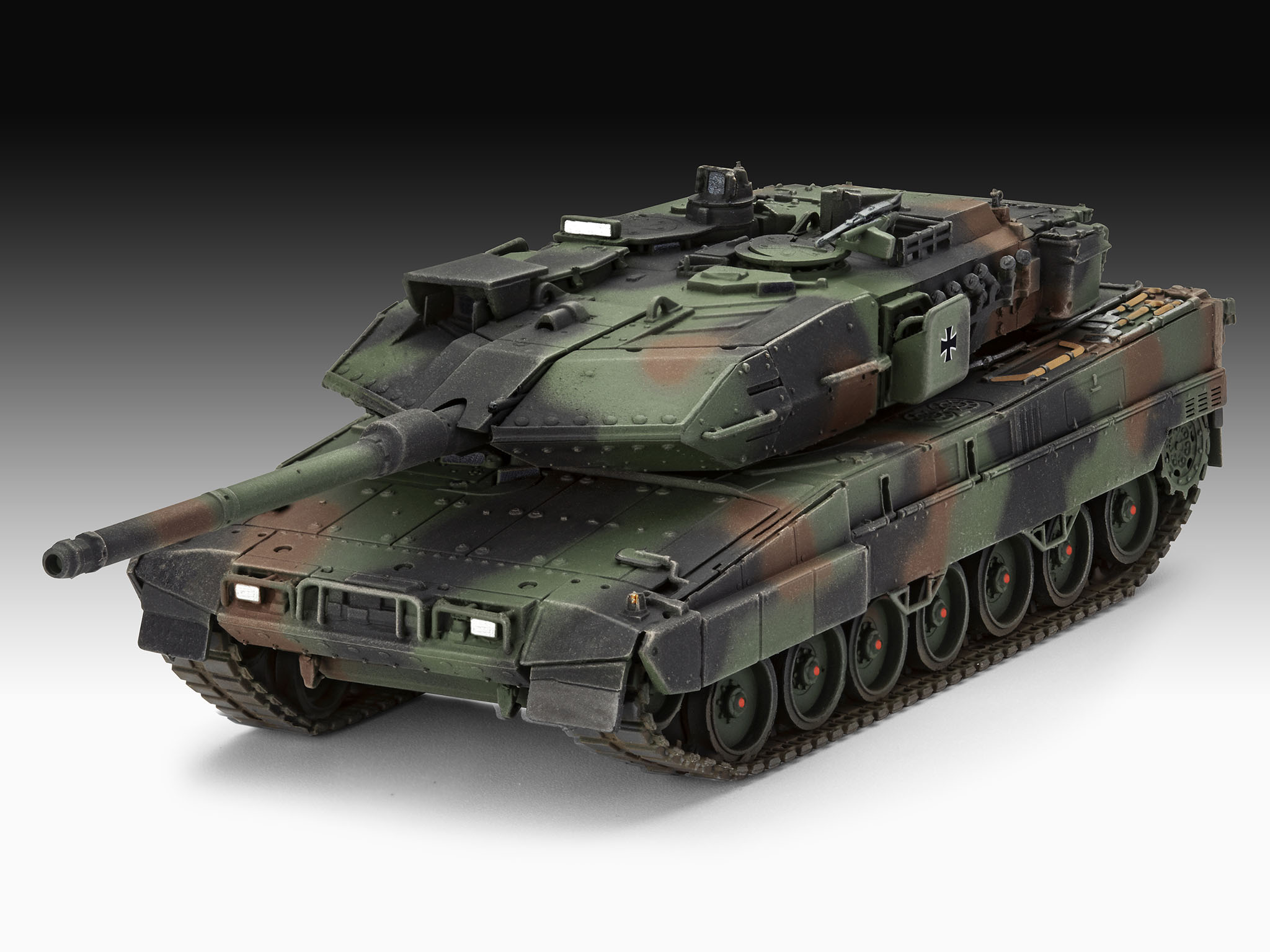 Revell 03355 Leopard 2A7V Modellbausatz gepanzert, Militärisch, Panzer, Fahrzeug, Waffe