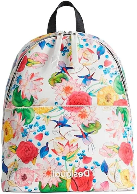 Desigual Damen Rucksack „Small Backpack Flowers“ - Blumenmuster 22SAKP161000U Desigual Damen Rucksack „Small Backpack Flowers“ - Blumenmuster 22SAKP161000U