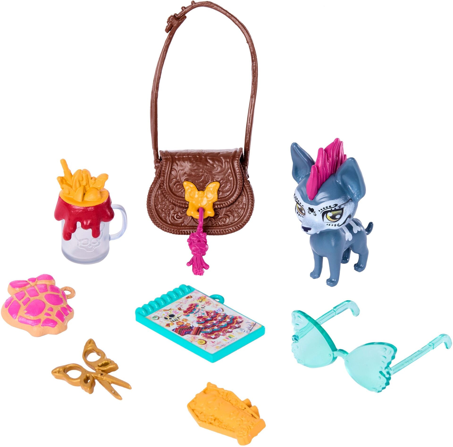 Monster High Skelita Puppe - Mattel - MATTEL JHK34 Puppe - Mattel - Monster High Skelita Puppe - Modell MATTEL JHK34 Produktbild fuer Online-Shop