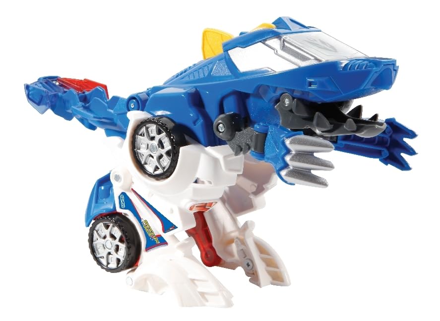 VTech Switch & Go Dinos Therizinosaurus 2-in-1 Transformer, ab 3 Jahren VTech Switch & Go Dinos Spinosaurus transformiert von Fahrzeug zu Dino, mit Sound, Licht und Motorgeräuschen, robustes Design, ab 3 Jahren, Spielzeug, Maschine, Rad