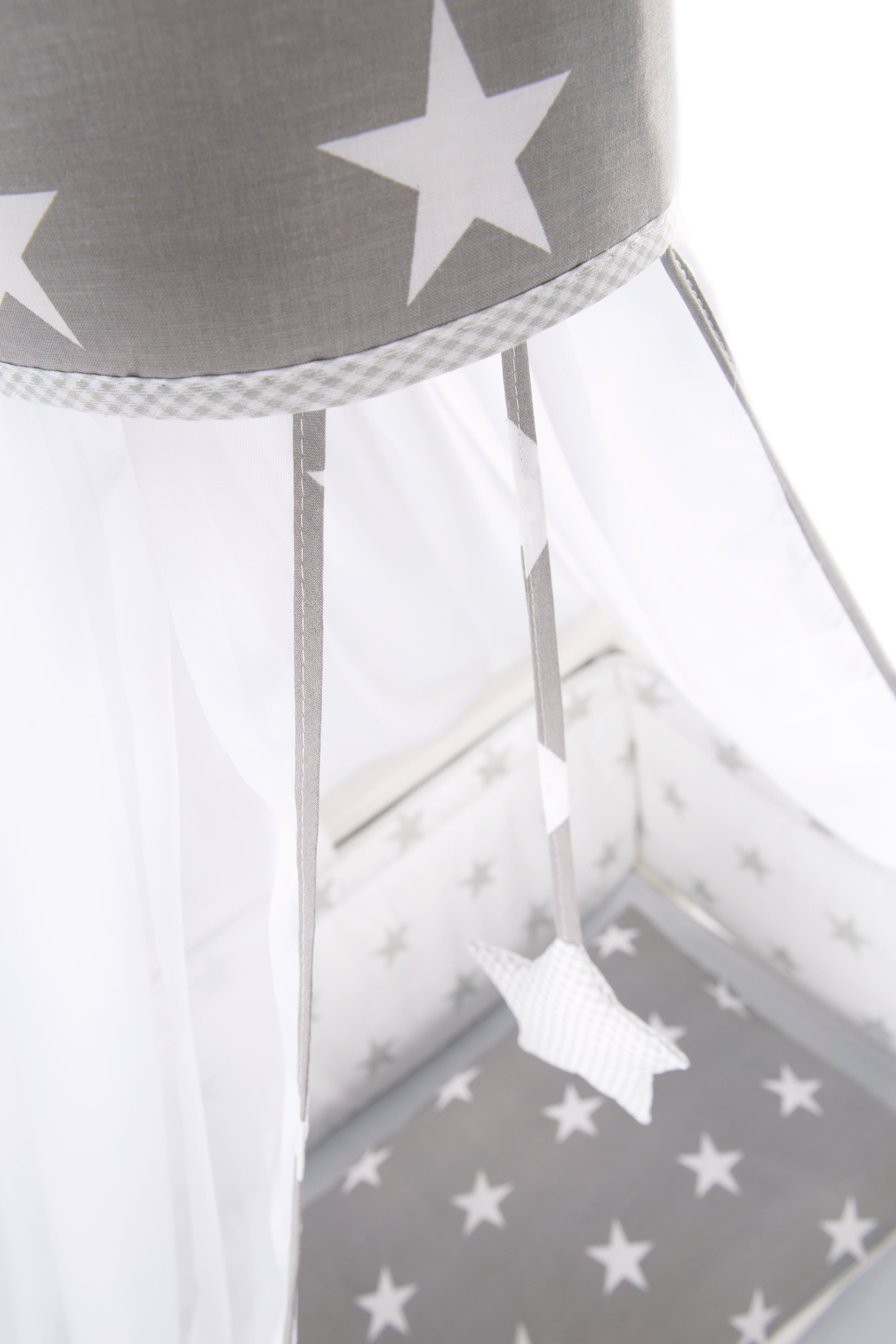 Roba 314092V190 Kinderbettgarnitur Little Stars grau – Bettwäschen - Bild 2 Roba 314092V190 Kinderbettgarnitur Little Stars grau – Bettwäschen - Produktbild 2
