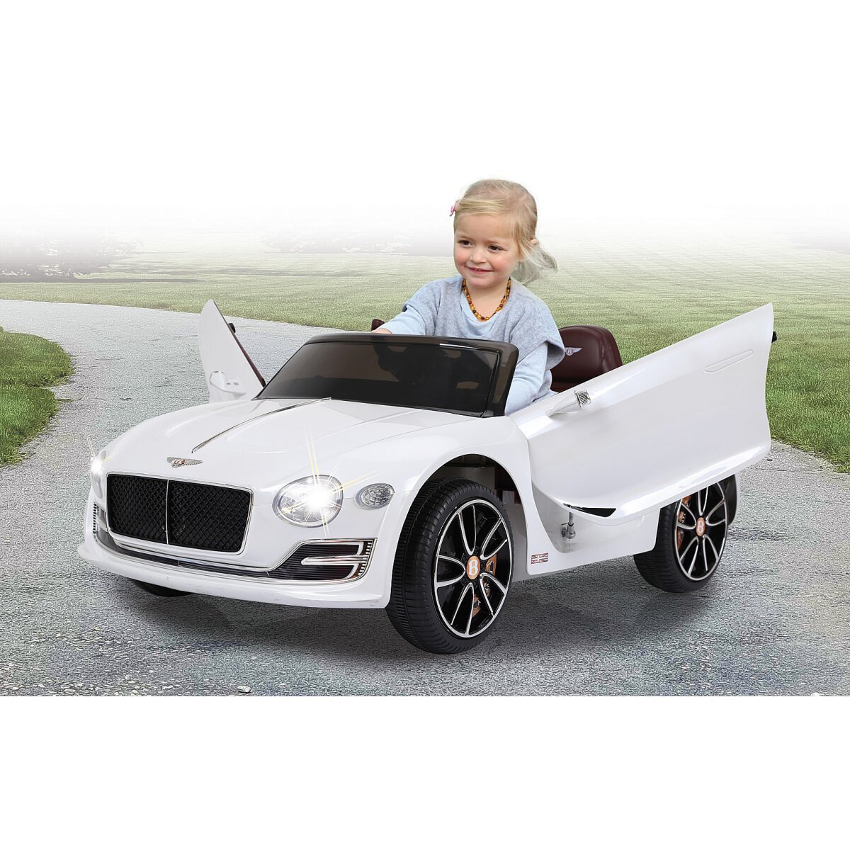 JAMARA Ride-on Bentley EXP12 weiss 12V ab 3 Jahren