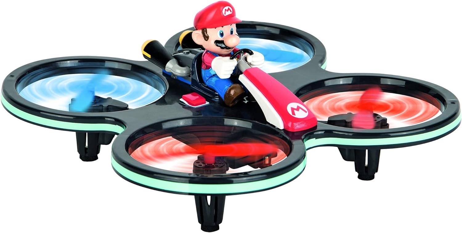Carrera RC Quadcopter - 2.4 GHz Mini Mario-Copter aus der Mario Kart Serie 370503024P Carrera RC Quadcopter - 2.4 GHz Mini Mario-Copter aus der Mario Kart Serie 370503024P