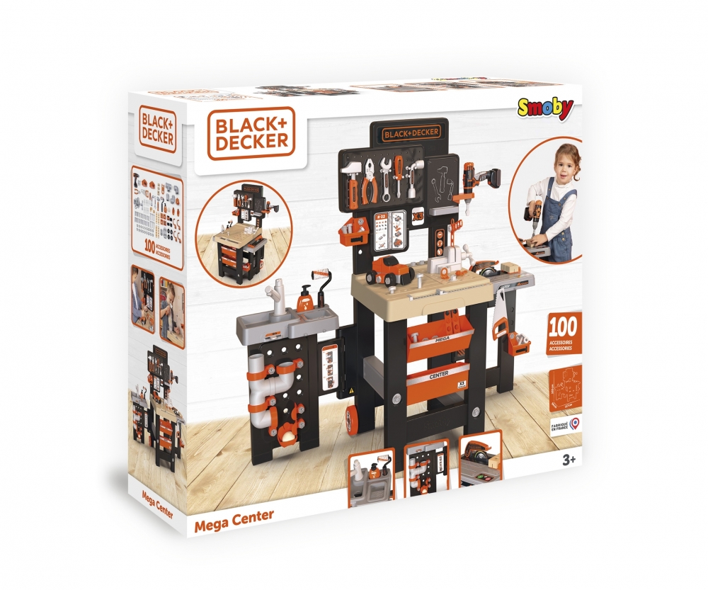 Smoby Smoby Black+Decker Werkbank Mega Center
